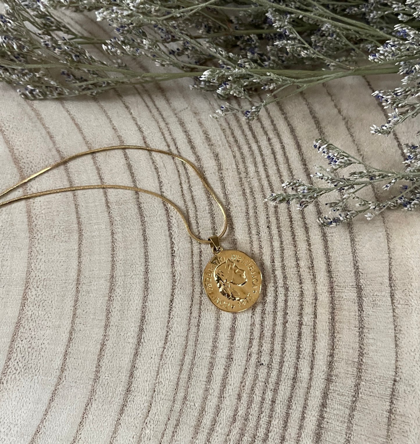 Vintage Style Coin Necklace