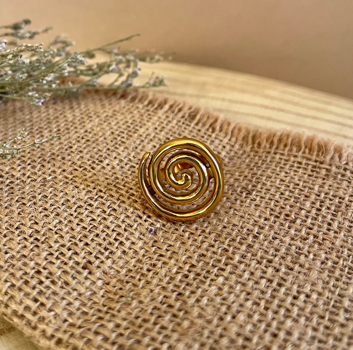 Chunky Swirl Ring
