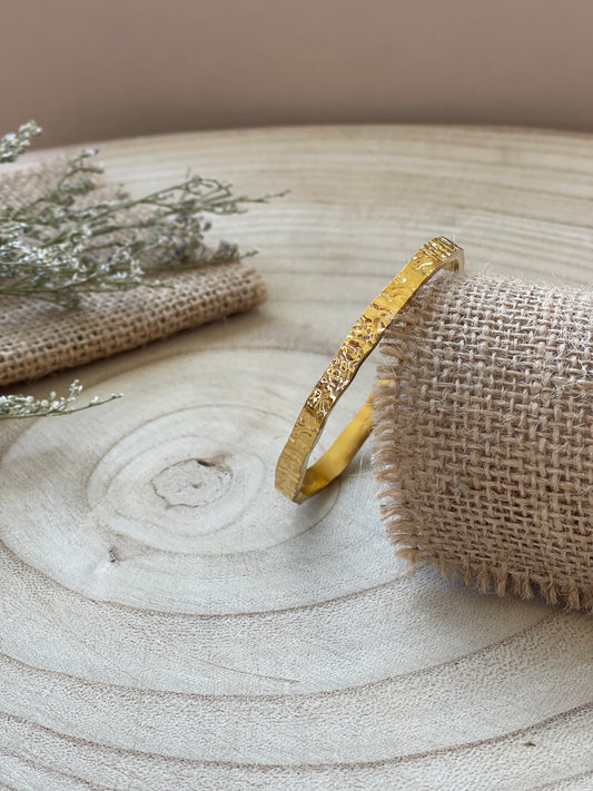 Hammered Bangle