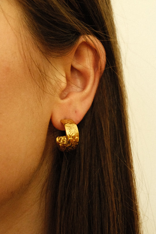 Flora Bangle & Hoops