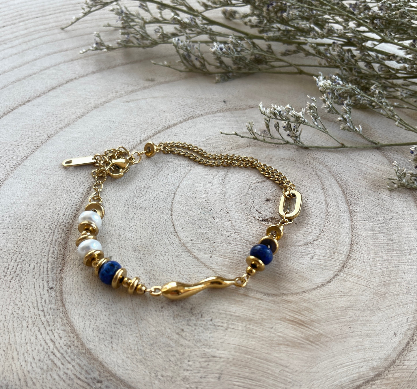 Blue Feature Bracelet