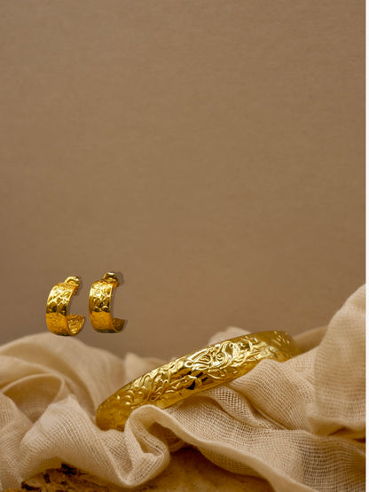 Flora Bangle & Hoops