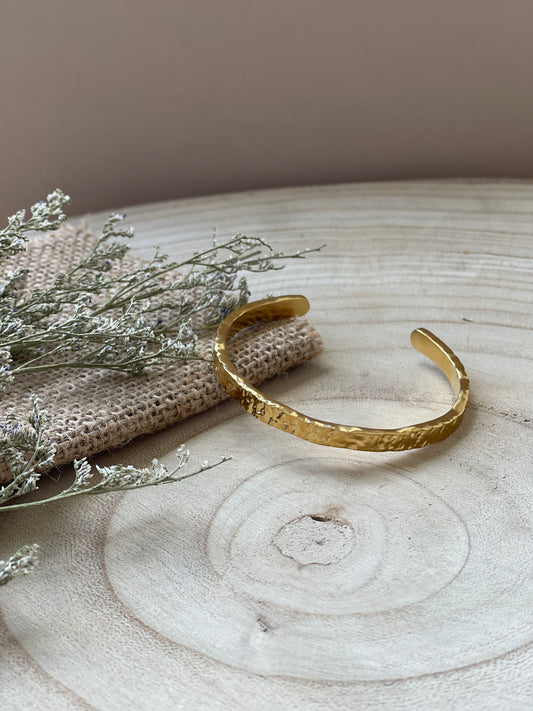Hammered Bangle