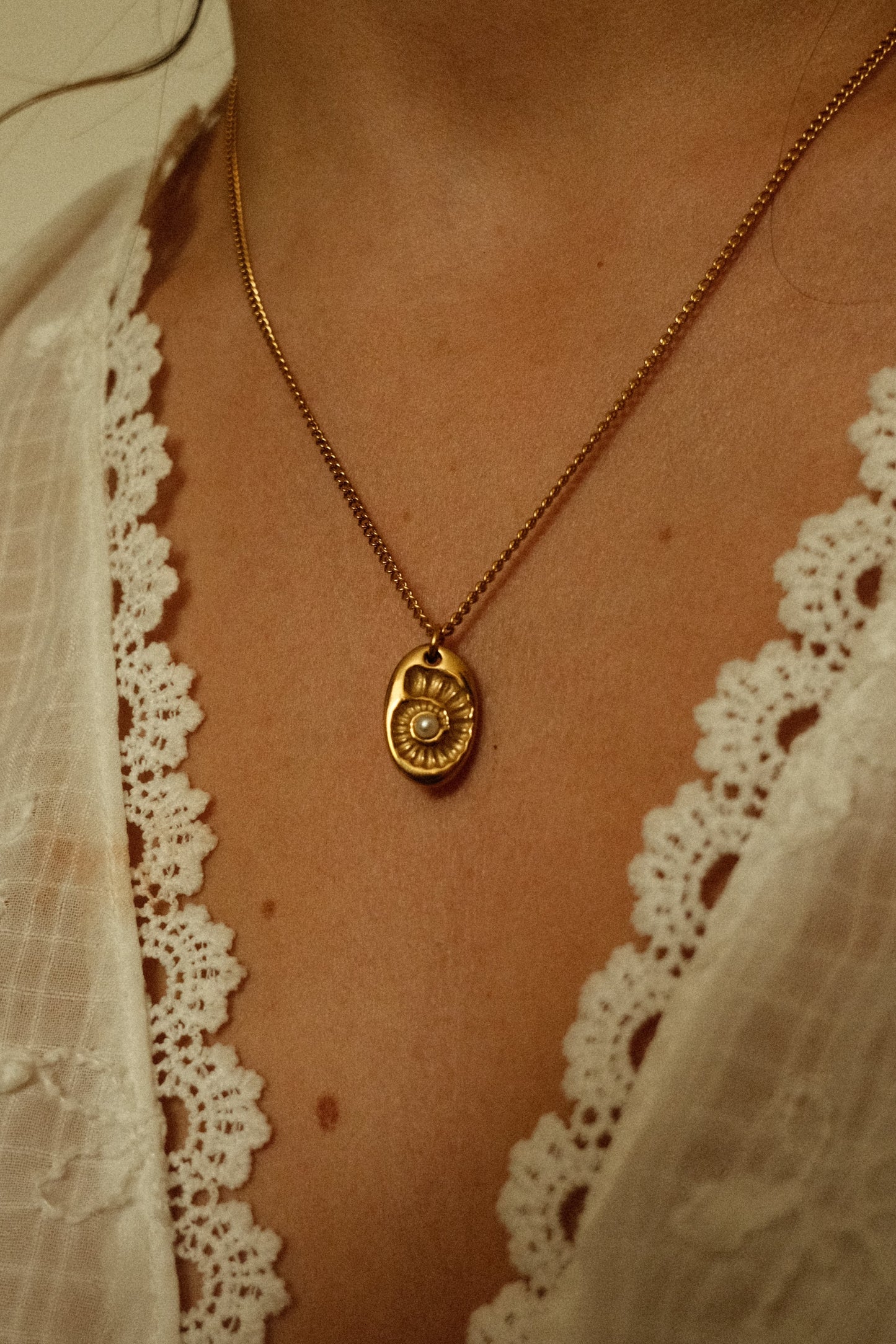 Vintage Fossil Necklace