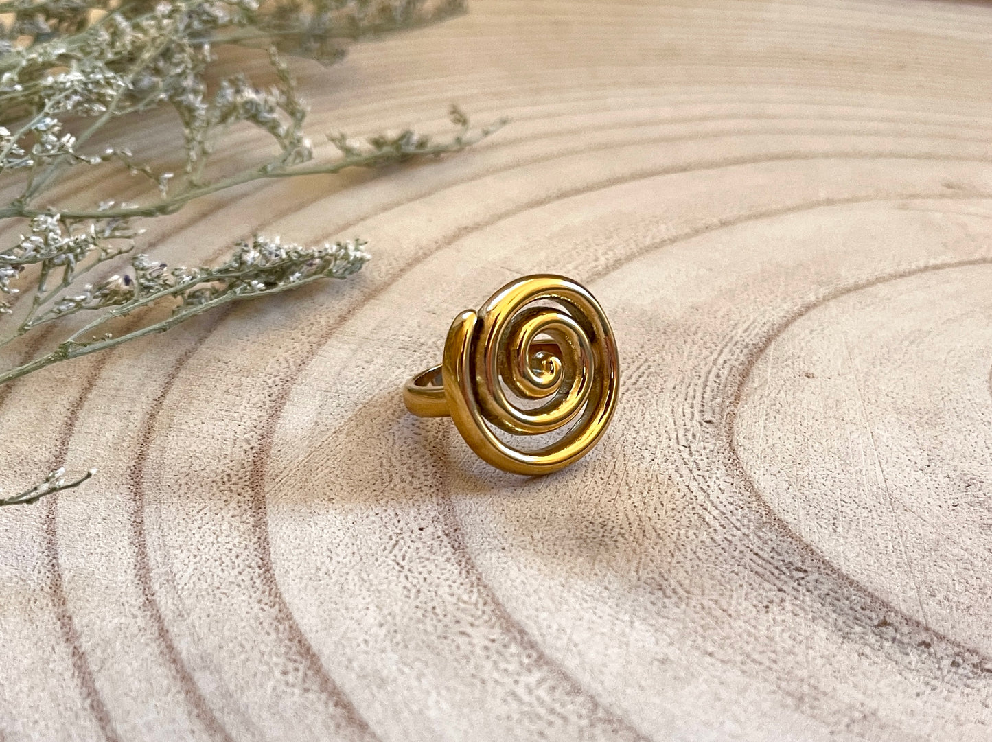 Chunky Swirl Ring
