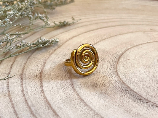 Chunky Swirl Ring