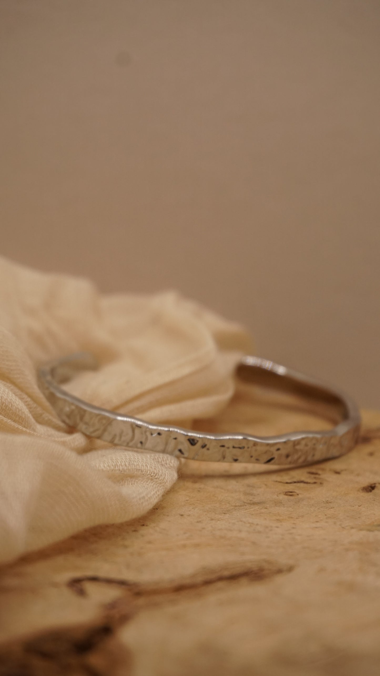 Silver: June Bangle