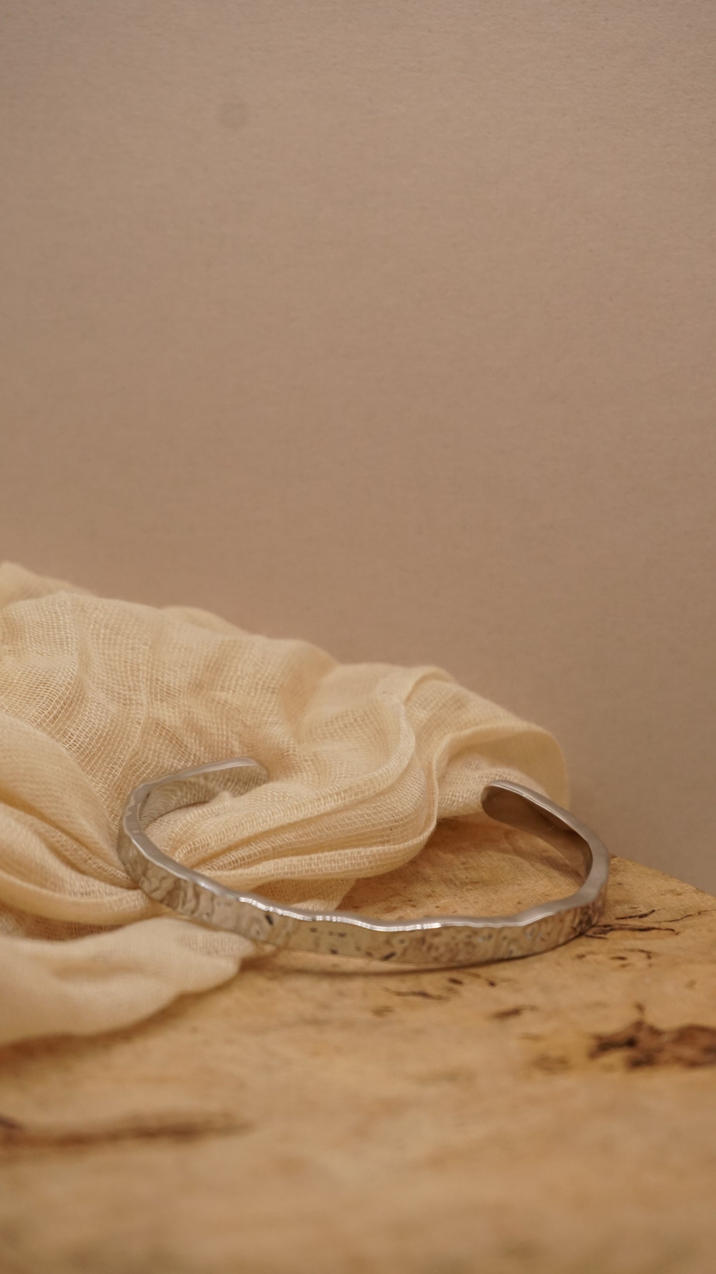 Silver: June Bangle