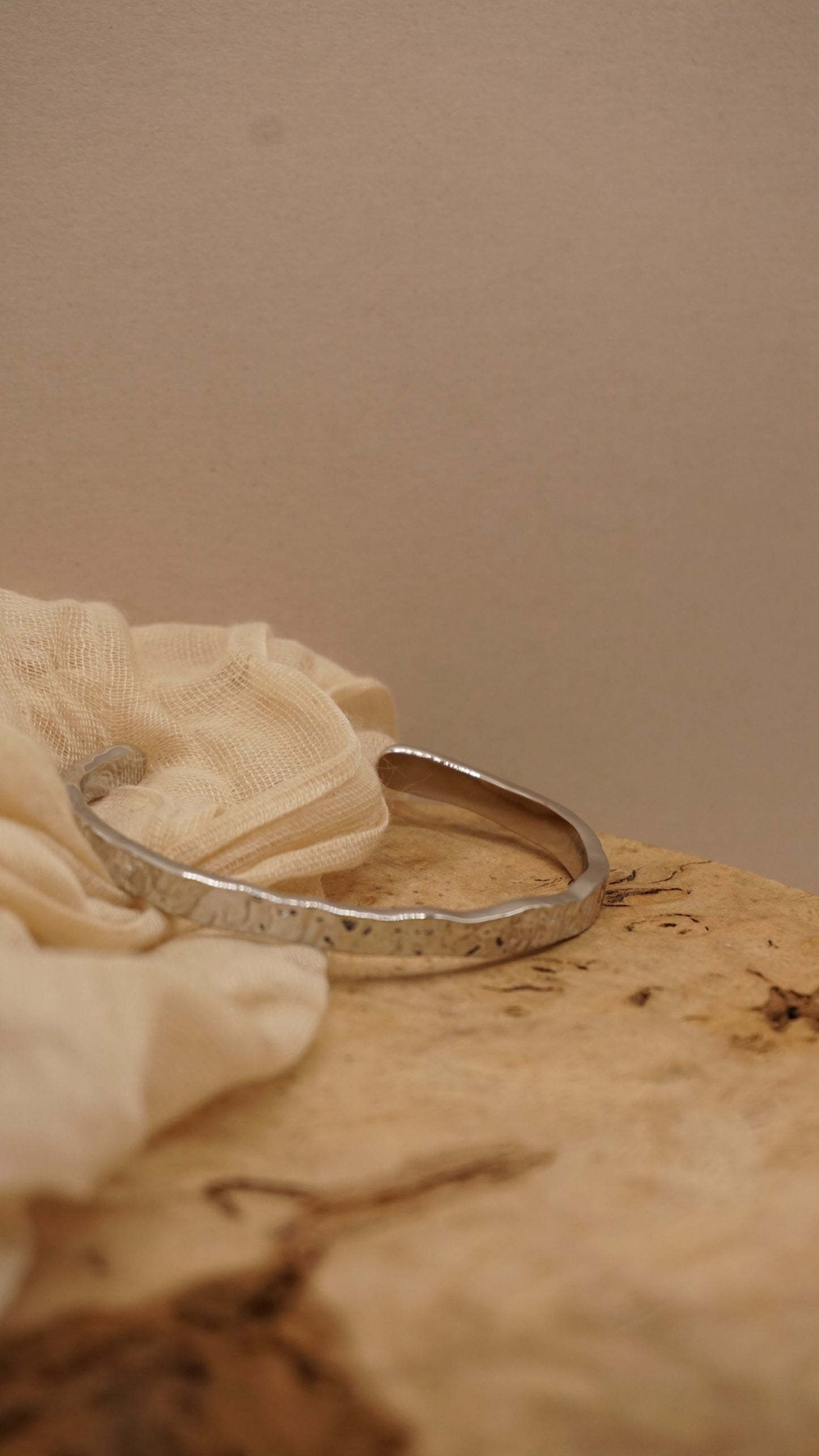 Silver: June Bangle