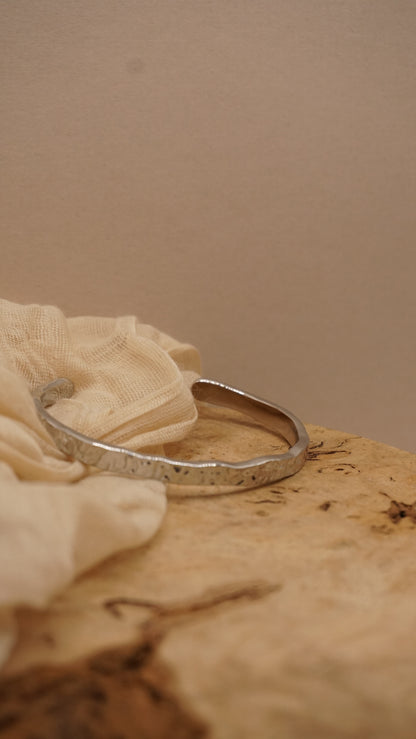 Silver: June Bangle