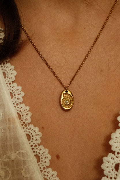 Vintage Fossil Necklace