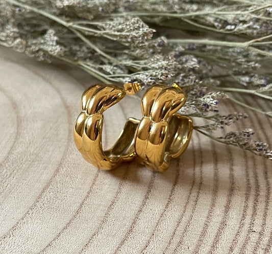 Chunky Ribbon Earrings