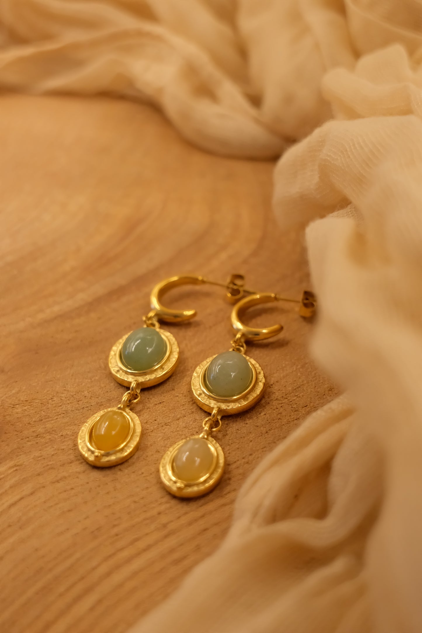 Iris Dangle Earrings