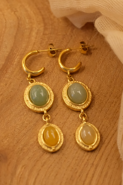 Iris Dangle Earrings