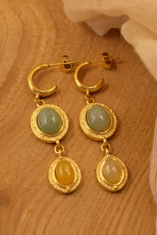 Iris Dangle Earrings