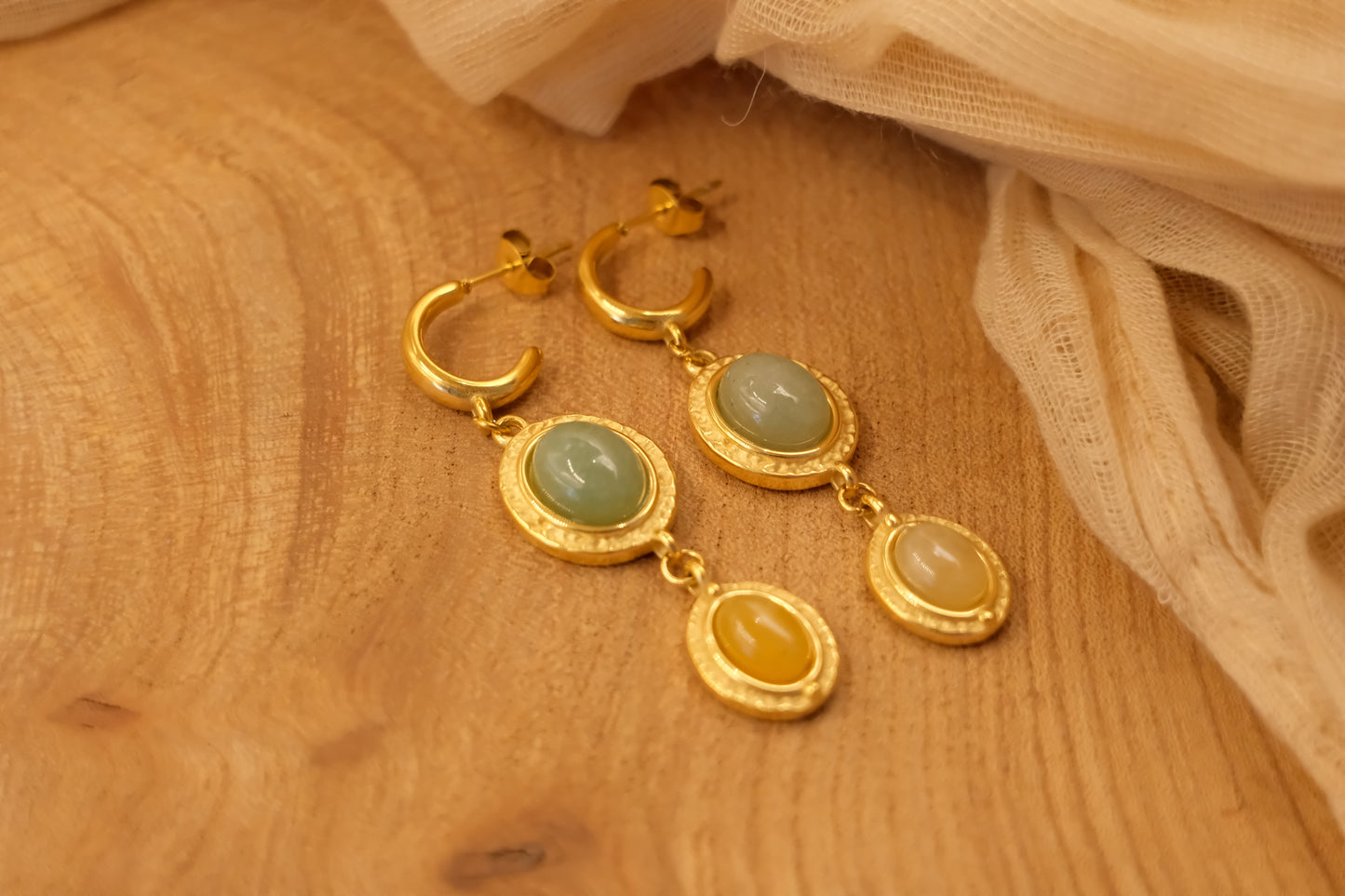 Iris Dangle Earrings