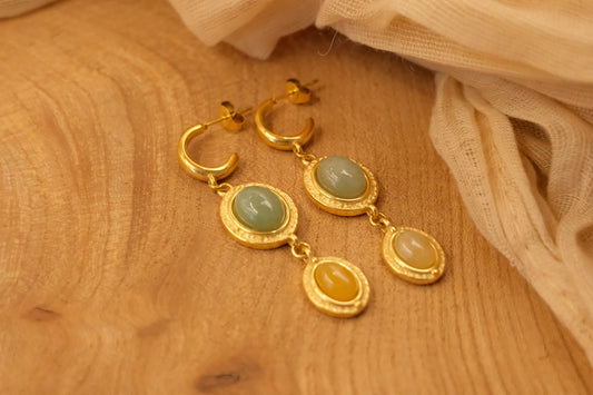 Iris Dangle Earrings