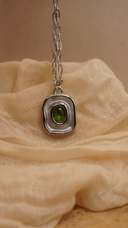 Silver: Camellia Necklace