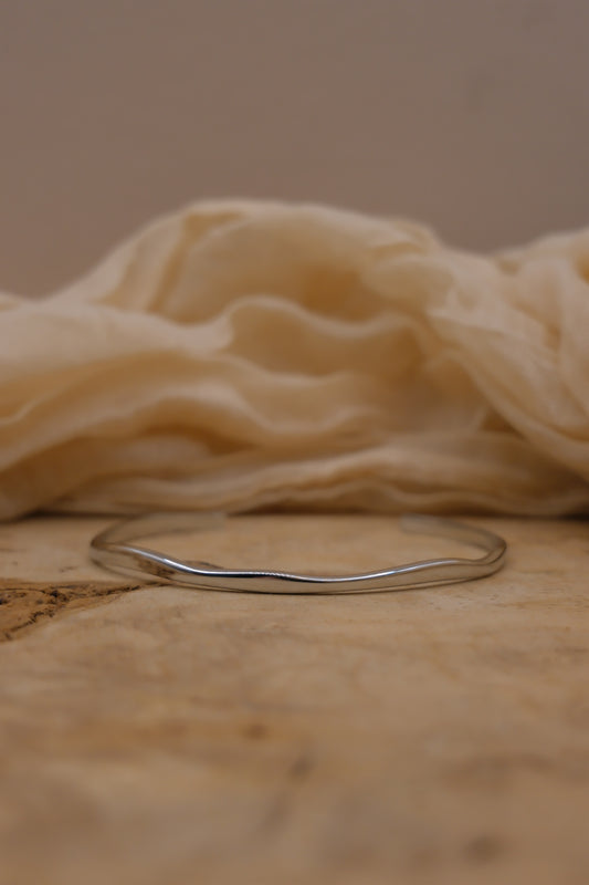 Silver: Elara Bangle