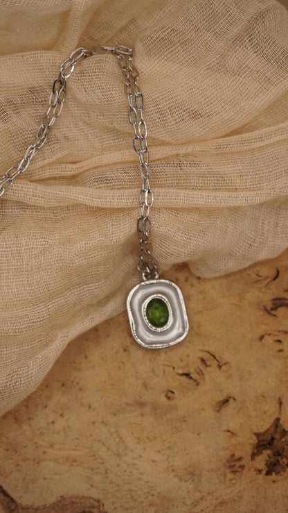 Silver: Camellia Necklace
